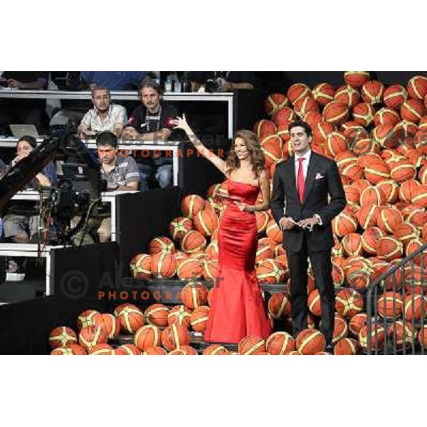Opening ceremony of FIBA World Championship 2010 in Sinan Erdem Dome, Istanbul, Turkey on August 27, 2010 