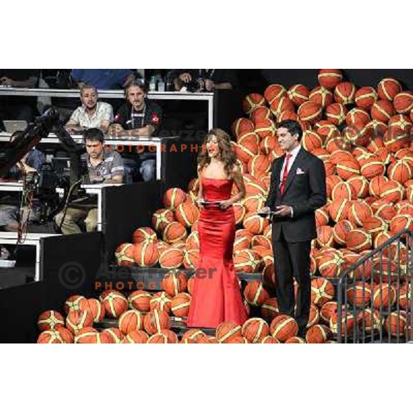 Opening ceremony of FIBA World Championship 2010 in Sinan Erdem Dome, Istanbul, Turkey on August 27, 2010 