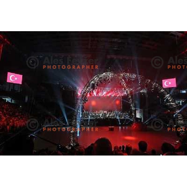 Opening ceremony of FIBA World Championship 2010 in Sinan Erdem Dome, Istanbul, Turkey on August 27, 2010 