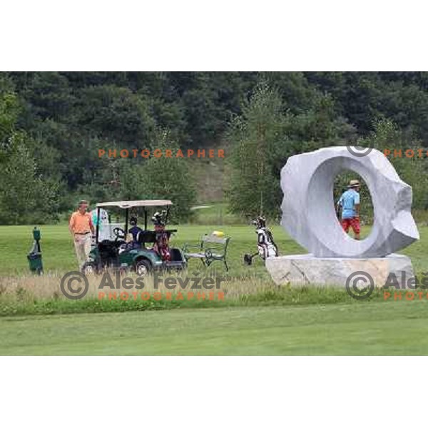  Alpe Adria Golf Schloss Finkenstein golf course ( 6358 meters, par 72 ) Villach, Austria on August 24, 2010 