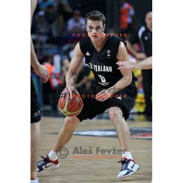 Kirk Penney of New Zealand in action during basketball match Russia-New Zealand in eight-final of FIBA World Championship 2010, played in Sinan Erdem Dome, Istanbul, Turkey on September 6, 2010 