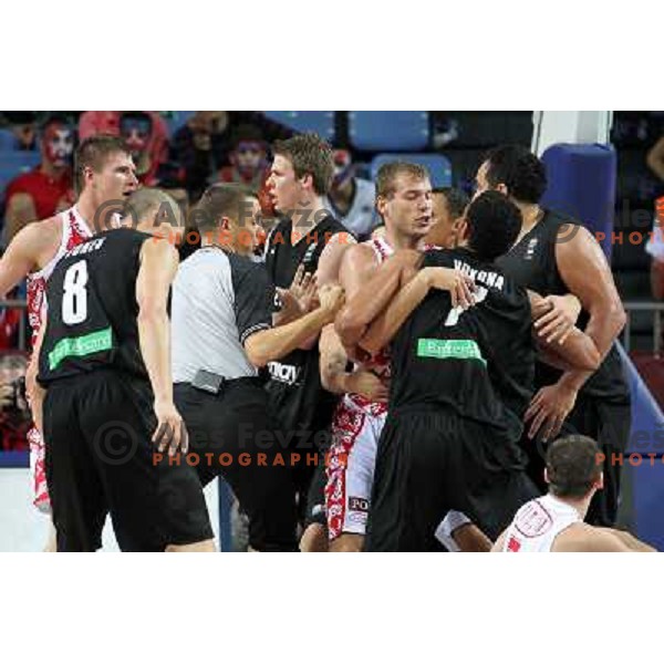 Referee Sasa Pukl of Slovenia in action during basketball match USA-Angola in eight-final of FIBA World Championship 2010, played in Sinan Erdem Dome, Istanbul, Turkey on September 6, 2010 