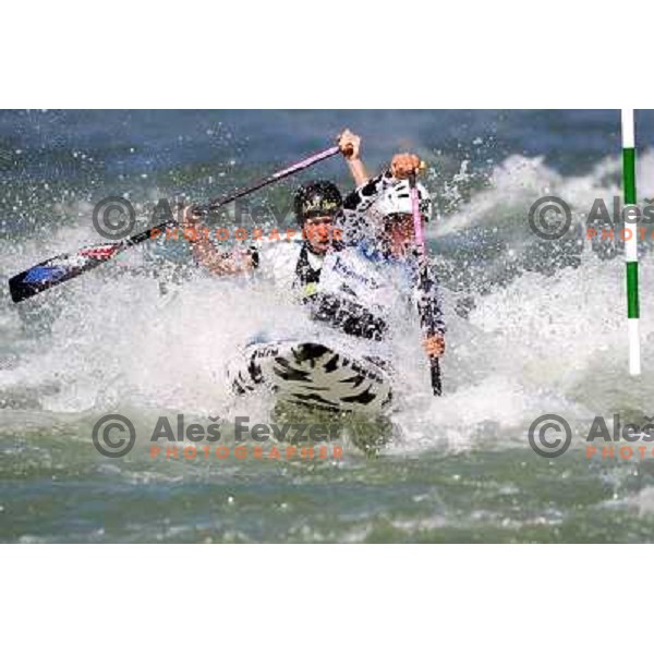 Urban Jarc and Luka Slapsak SLO during world championship in Tacen, Slovenia 9.2010 