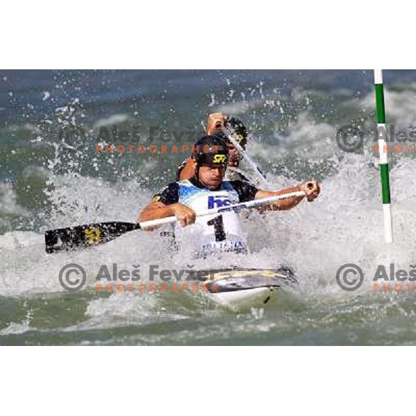 Hochschorner brothers SVK during world championship in Tacen, Slovenia 9.2010 