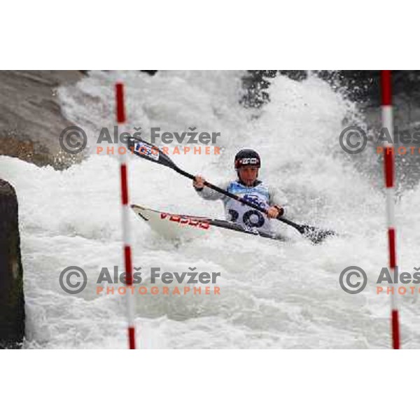 Nina Mozetic SLO at world championship in Tacen, Slovenia 9.2010 