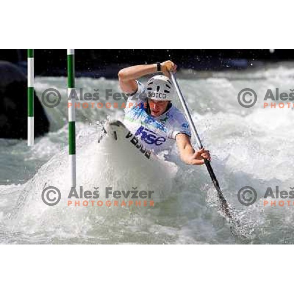 Benjamin Savsek SLO at ICF canoe slalom world championships in Tacen, Slovenia 12.9.2010 