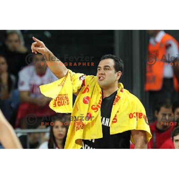 Pero Cameroon of New Zealand in action during basketball match Russia-New Zealand in eight-final of FIBA World Championship 2010, played in Sinan Erdem Dome, Istanbul, Turkey on September 6, 2010 