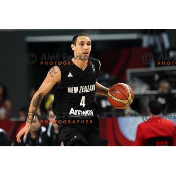 Lindsay Tait of New Zealand in action during basketball match Russia-New Zealand in eight-final of FIBA World Championship 2010, played in Sinan Erdem Dome, Istanbul, Turkey on September 6, 2010 