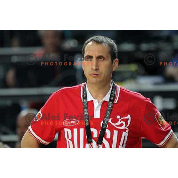 David Blatt, Coach of Russia in action during basketball match Russia-New Zealand in eight-final of FIBA World Championship 2010, played in Sinan Erdem Dome, Istanbul, Turkey on September 6, 2010 
