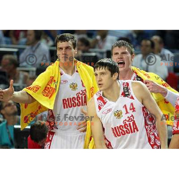  of Russia during basketball match Russia-New Zealand in eight-final of FIBA World Championship 2010, played in Sinan Erdem Dome, Istanbul, Turkey on September 6, 2010 