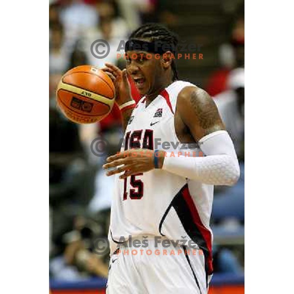 Carmelo Anthony, captain of team USA