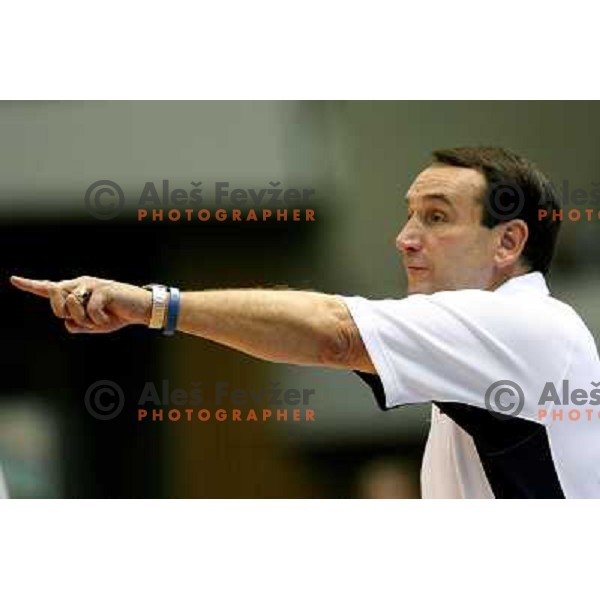 Mike Krzyzewski, USA head coach