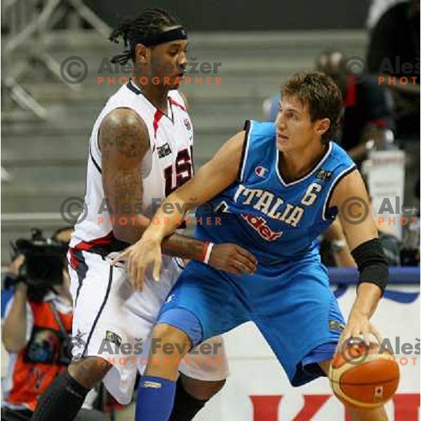 Stefano Mancinalli vs Carmelo Anthony