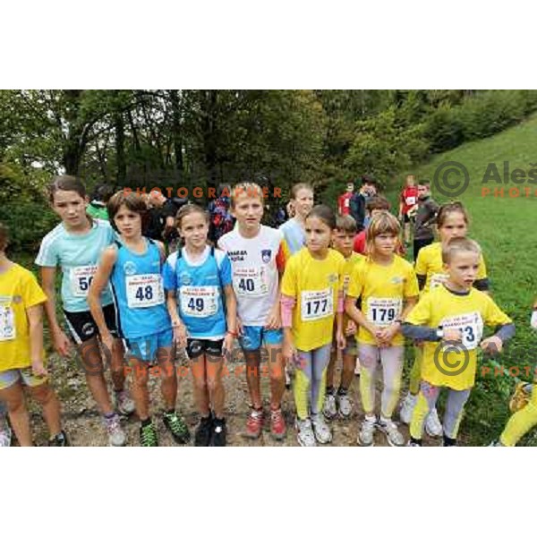 Kids running at 31. Smarna gora mountain race, WMRA Grand Prix- Final, Ljubljana on October 2, 2010 