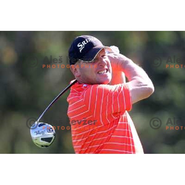 Marko Stirn in action during club championship at Diners golf & country club, Smeldnik, Slovenia on October 8 ,2010 