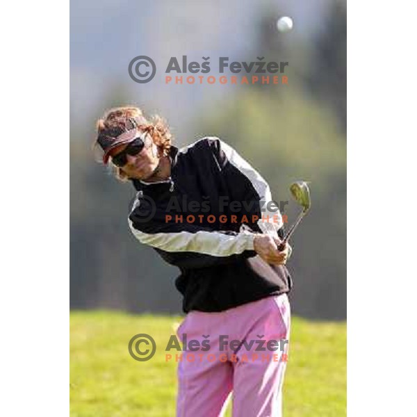 Dejan Rozman in action during club championship at Diners golf & country club, Smeldnik, Slovenia on October 8 ,2010 