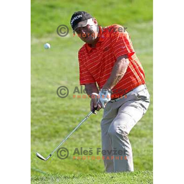 Marko Stirn in action during club championship at Diners golf & country club, Smeldnik, Slovenia on October 8 ,2010 
