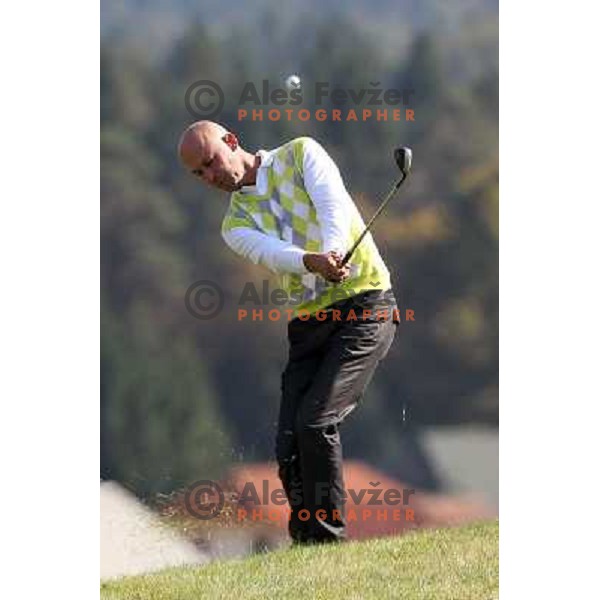 Vlado Grcic in action during club championship at Diners golf & country club, Smeldnik, Slovenia on October 8 ,2010 