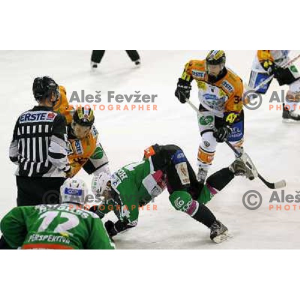  in action during ice-hockey match Tilia Olimpija- EC Graz 99ers in Ebel league, played in Hala Tivoli,Ljubljana, Slovenia on October 10,2010 