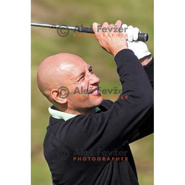 Matija Koren in action during club championship at Diners golf & country club, Smeldnik, Slovenia on October 8 ,2010 
