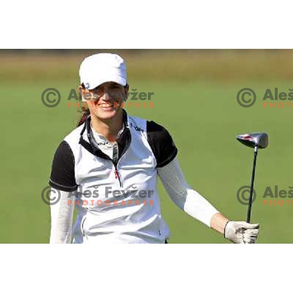 Sergeja Zupan in action during club championship at Diners golf & country club, Smeldnik, Slovenia on October 8 ,2010 