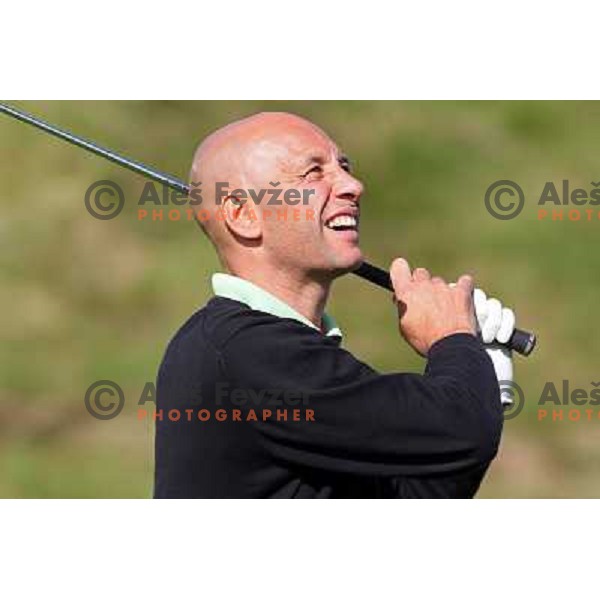 Matija Koren in action during club championship at Diners golf & country club, Smeldnik, Slovenia on October 8 ,2010 
