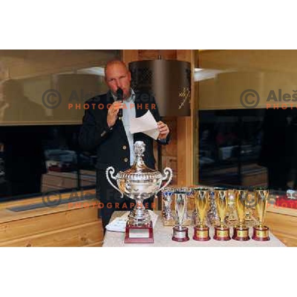 Marko Stirn hosts prize giving ceremony of club championship at Diners golf & country club, Smeldnik, Slovenia on October 8 ,2010 