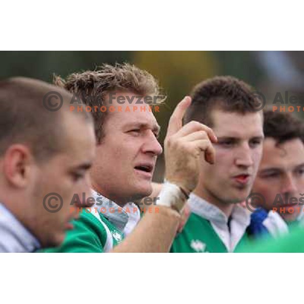 Peter Kavcic during rugby match Slovenia-Serbia in European Championships division 2B, played at Oval Stanezice, Ljubljana on October 23, 2010. Slovenia won 33:3 