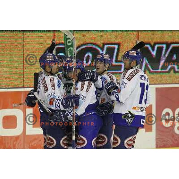 in action during ice-hockey match Tilia Olimpija-VSV in Ebel league, played in Hala Tivoli, Ljubljana, Slovenia on October 26, 2010 