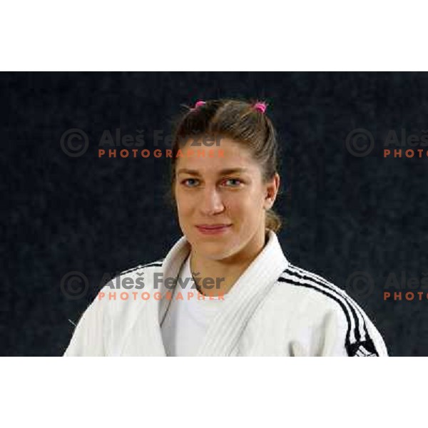 Rasa Sraka, member of Slovenia Judo team in action, February 2008