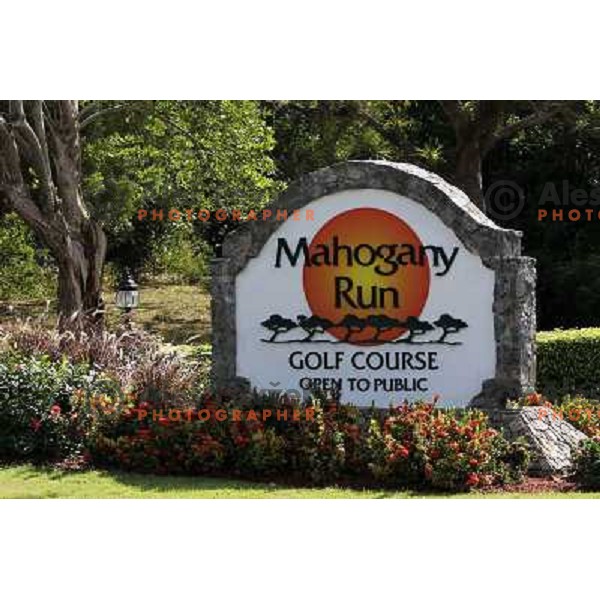 Mahogany Run golf course, St. Thomas, American Virgin Islands, april 2010 