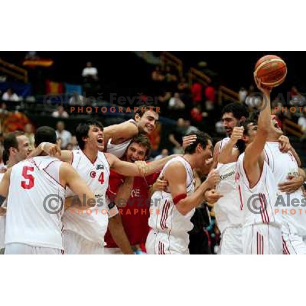 team Turkey celebrate