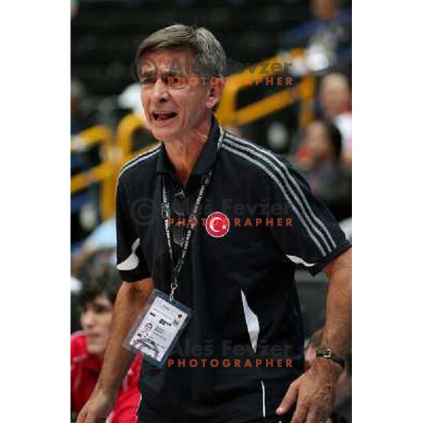Bogdan Tanjevic, head coach of Turkey
