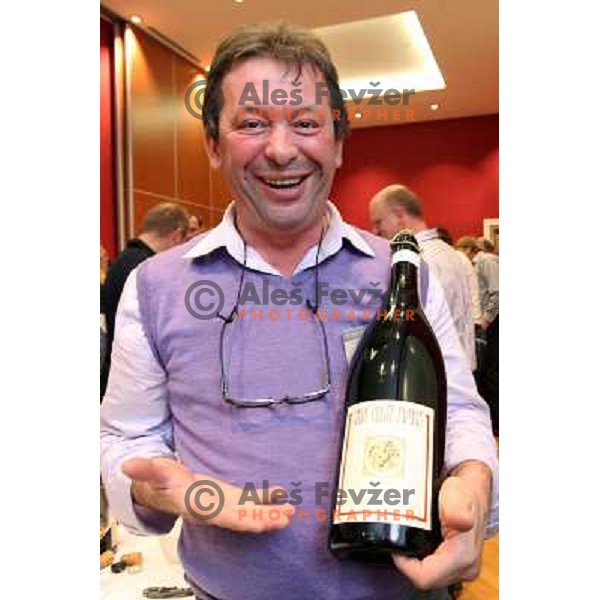  13th slovenian wine festival and 3nd culinary festival in Grand hotel Union and hotel Slon, Ljubljana, Slovenia on November 18,2010 