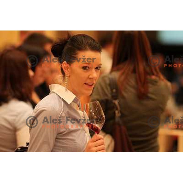  13th slovenian wine festival and 3nd culinary festival in Grand hotel Union and hotel Slon, Ljubljana, Slovenia on November 18,2010 