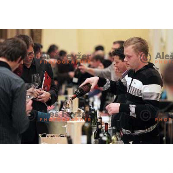 Tomaz Scurek at 13th slovenian wine festival and 3nd culinary festival in Grand hotel Union and hotel Slon, Ljubljana, Slovenia on November 18,2010 