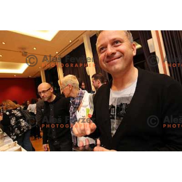 Gorazd Grjol at 13th slovenian wine festival and 3nd culinary festival in Grand hotel Union and hotel Slon, Ljubljana, Slovenia on November 18,2010 