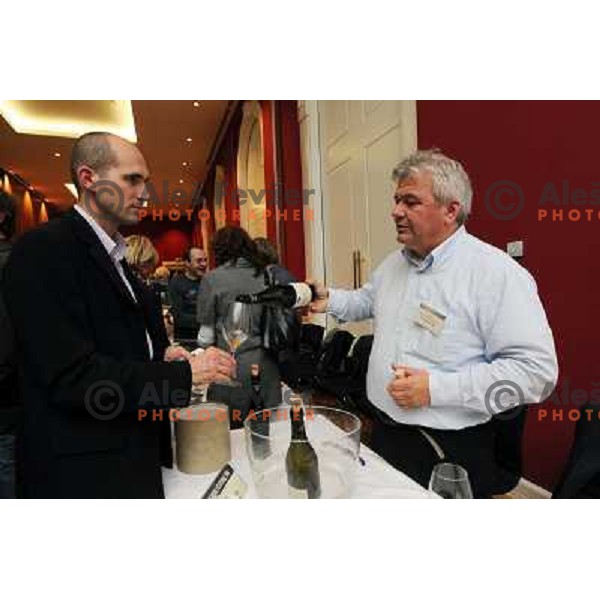 Clai at 13th slovenian wine festival and 3nd culinary festival in Grand hotel Union and hotel Slon, Ljubljana, Slovenia on November 18,2010 