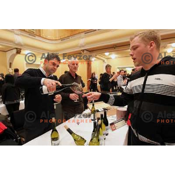 Tomaz Scurek at 13th slovenian wine festival and 3nd culinary festival in Grand hotel Union and hotel Slon, Ljubljana, Slovenia on November 18,2010 