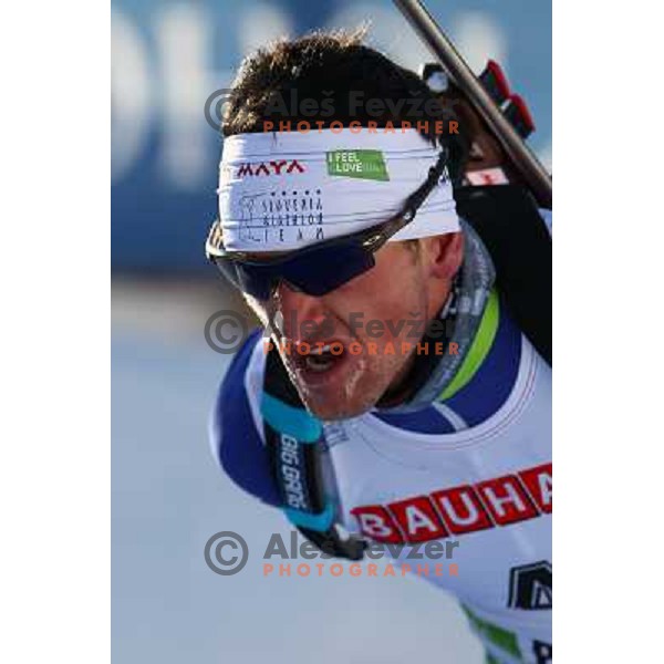 Jakov Fak during E.On IBU World Cup Biathlon, Men 20km individual at Pokljuka, Slovenia on December 16, 2010 