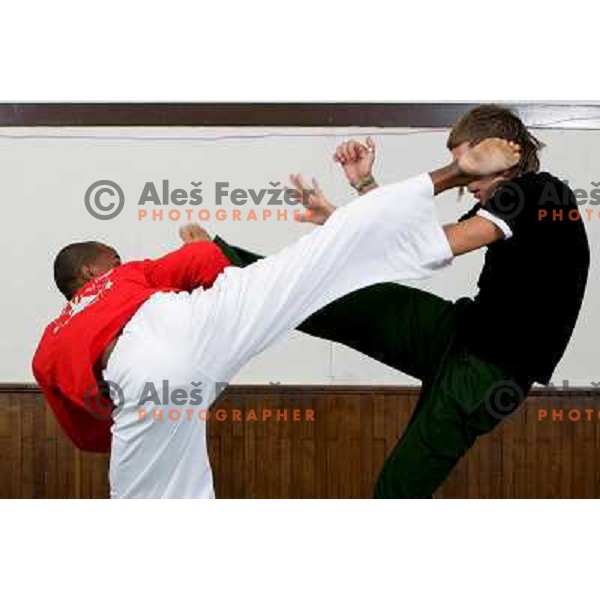 Capoeira practice