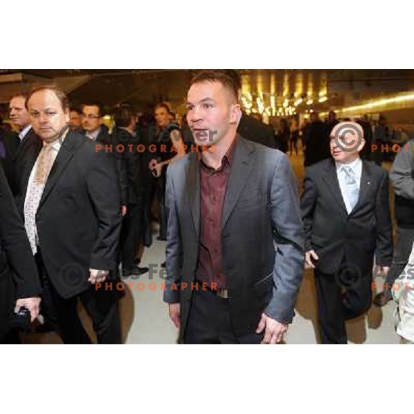Dejan Zavec at the Slovenian sportsman of the year 2010, Ljubljana, Slovenia 