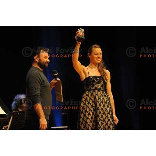 Tina Maze at the Slovenian sportsman of the year 2010, Ljubljana, Slovenia 