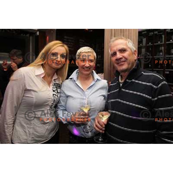 Srecko Medven at Welsh Riesling night in Rozmarin wine bar during 47. Golden Fox- Zlata Lisica FIS Audi World Cup races in Maribor, Slovenia on January 14, 2011 
