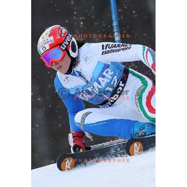 Federica Brignone (ITA) during 47. Golden Fox- Zlata Lisica FIS Audi World Cup Giant Slalom race in Maribor, Slovenia on January 15, 2011. Race was cancelled after 25 racers in the finish. 