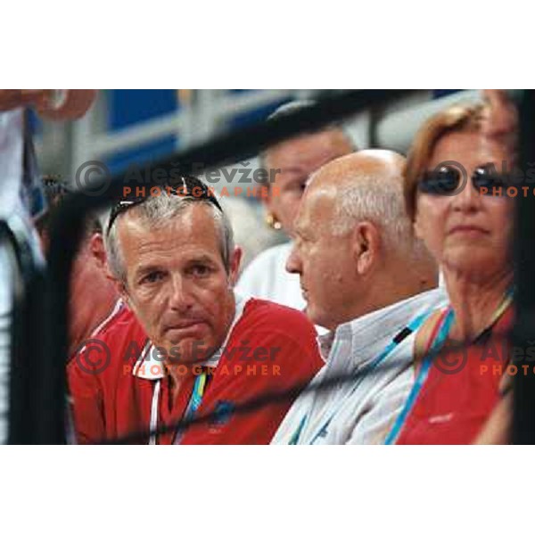 Jani Dvorsak of Slovenia in action during judo tournament at Summer Olympic Games in Athens, Greece , August 2004. 