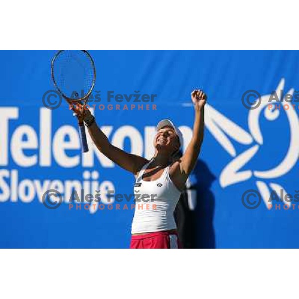 Tamira PASZEK (AUT) winner of WTA Banka Koper Slovenia Open tournament in Portoroz, Slovenia on September 24, 2006