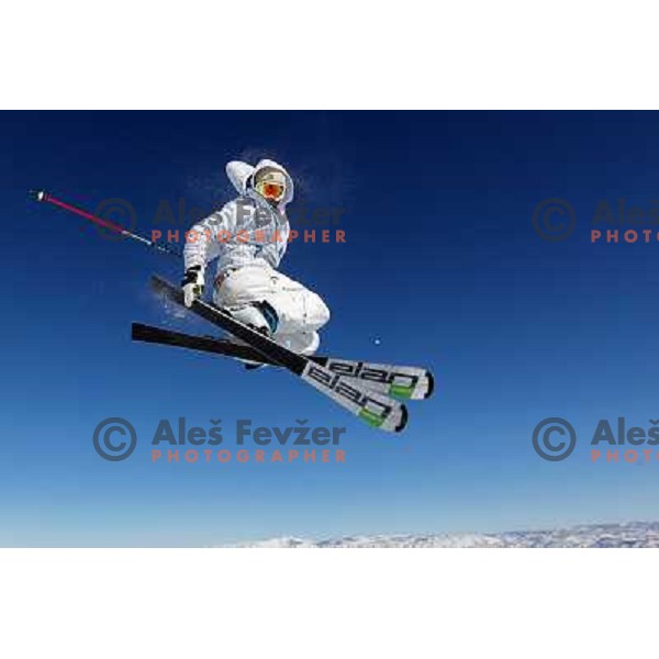Jan Pintar skiing Snowbasin, which is known for almost endless and diverse terrain and was site for Alpine Speed Disciplines during 2002 Winter Olympic Games in Salt Lake City, Utah. More info www.snowbasin.com 