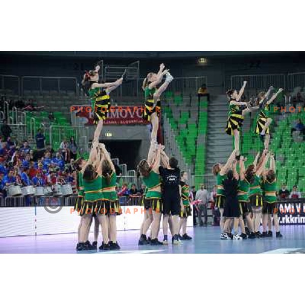 at the handball game RK Krim Mercator Ljubljana - Itxako Reyno De Navarra , played in the Women\'s EHF Champions league main round, 05.02.2011 , Stozice Arena, Ljubljana, 