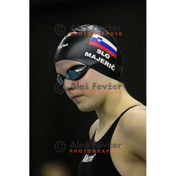Jera Majeric during Slovenian Indoor Swimming Championships in short pool (25 meters) in Bazen Tivoli, Ljubljana on February 6,2011 